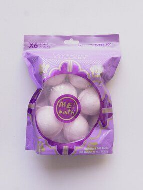 ME! Bath Lavender Lullaby Bath Bombs 6-Pack Sealed 10 oz